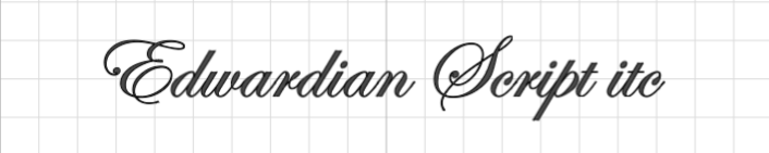 Edwardian Script ITC