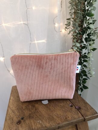 Trousse simple vieux rose