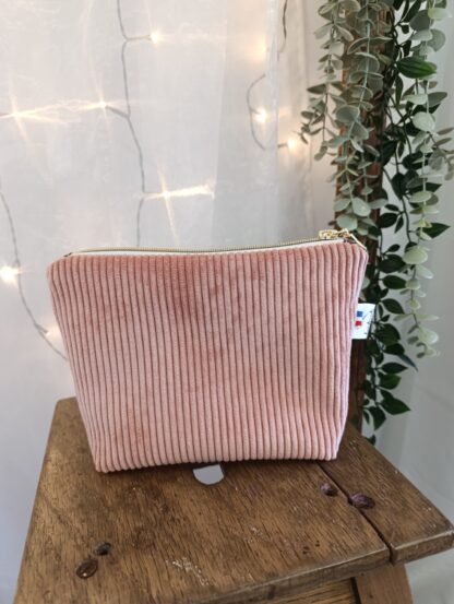Trousse simple vieux rose