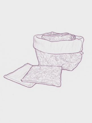 Panière et cotons lavables